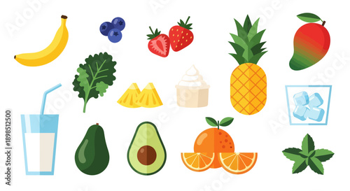 Fresh fruit and beverage ingredients