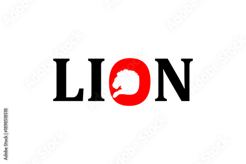 LION logotype vector image and lion icon suitable for use in logo designs for toothpaste companies, children's toys, t-shirts, accessories, spare parts, electronic goods, plastic, mica