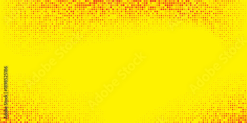 Yellow confetti seamless pattern. Golden glitter dot repeating background. Gold polka dot repeated wallpaper. Celebration Christmas, New Year or birthday party decoration.