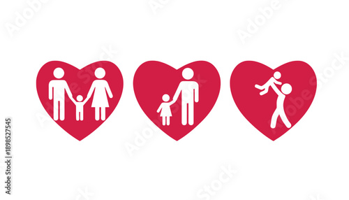 A heartwarming illustration of family love and care