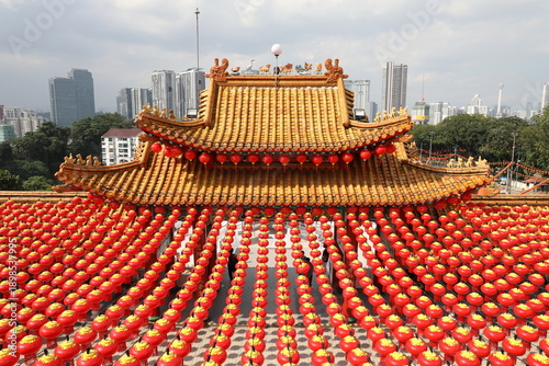 Canvas Print sommet de Thean Hou Temple - Kuala Lumpur
