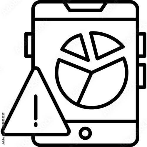 Warning Analytics Icon
