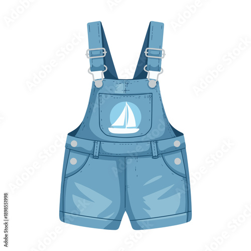 baby clothes isolated on white