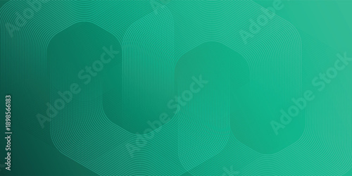 Abstract Teal Geometric Background With Concentric Lines And Soft Gradient Studio Artwork For Design eps10