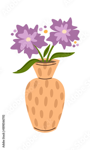 Peony flower Women Day sticker