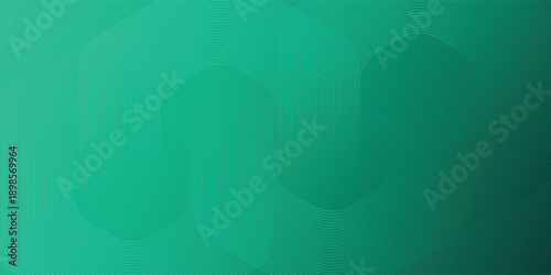 Abstract Teal Geometric Background With Concentric Lines And Soft Gradient Studio Artwork For Design