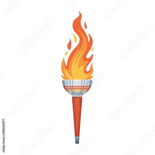 fire flames vector illustration