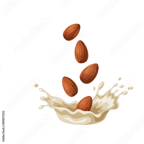 coffee beans falling in slow motion