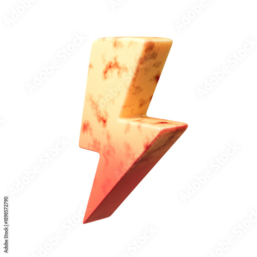 red arrow isolated on white background