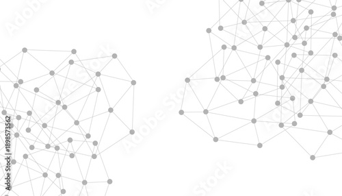 Abstract plexus background with connecting dots and lines. Global network connection