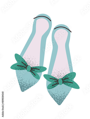 Female shoes Women Day sticker