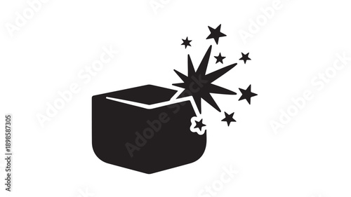 Vibrant abstract geometric composition with overlapping colorful shapes in a dynamic, modern style. Ideal for digital art and graphic design.