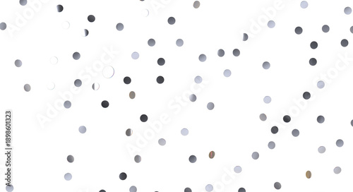 Sky confetti flying in the ...