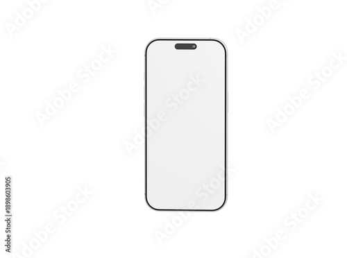 Clean, isolated smartphone ...