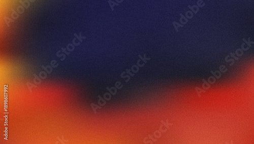Blurred abstract gradient with dark blue and red tones background texture