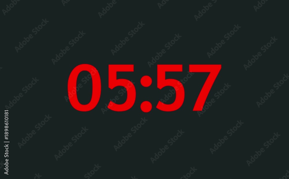 Video Stock Animated countdown icon shows circular timer shrinking from ...