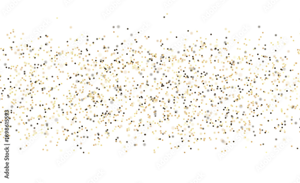 Naklejka premium Abstract glitter bokeh effect on white, for festive designs, luxury, celebration, and elegant backgrounds. Perfect for C