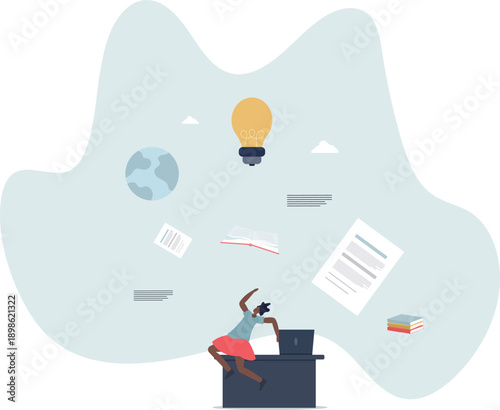 Digital literacy and information understanding skills.life and employment of people.