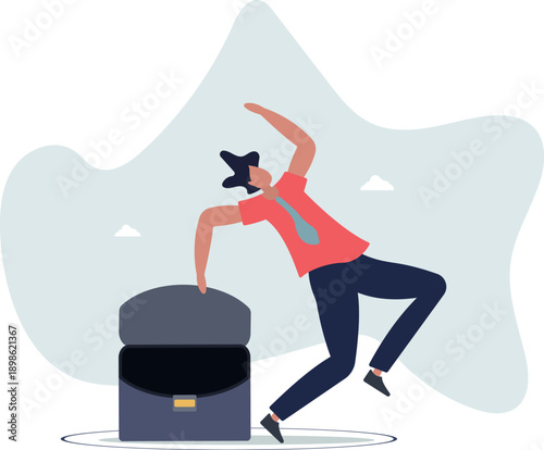 The Comfort Line for a Business Person and an Attempt to Cross It.