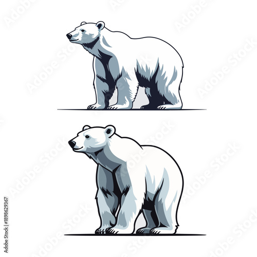 international Polar Bear Day Animal Symbol Illustration