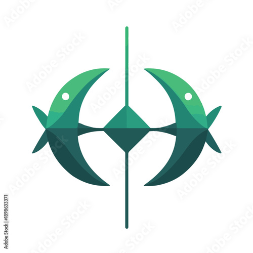 Astrology Horoscope Symbol for February and March Birth