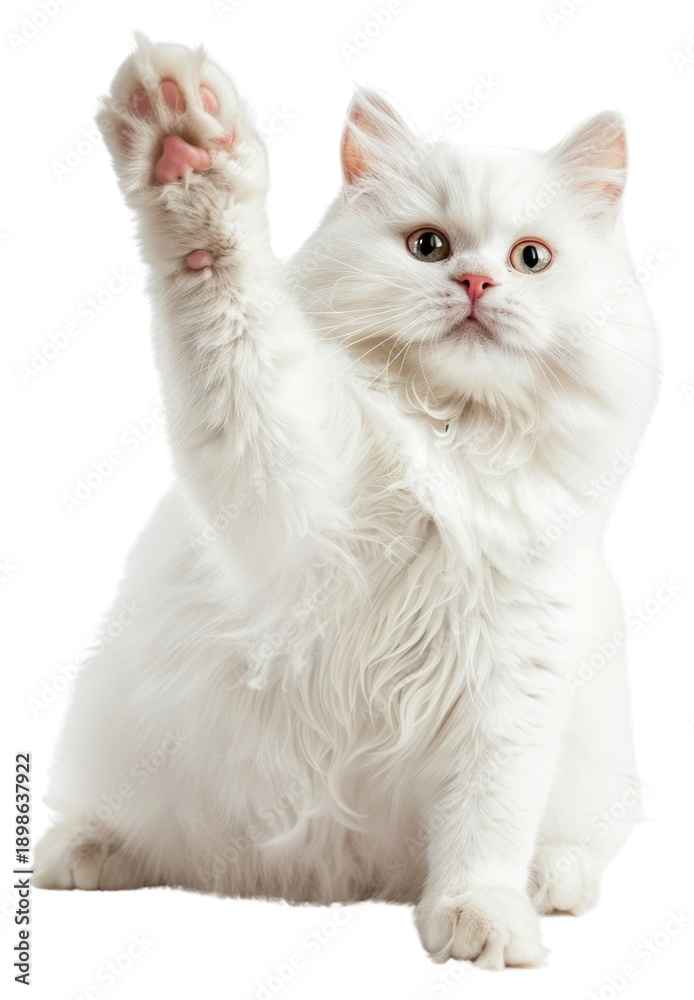 Obraz premium PNG Cat animal kitten fluffy.