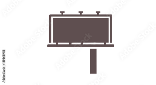 Billboard Icon - Blank Advertising Space