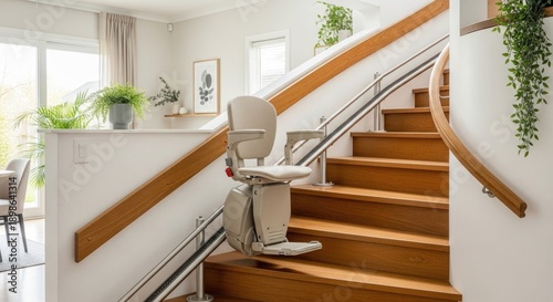 Modern Stairlift Chair for Home Accessibility and Mobility