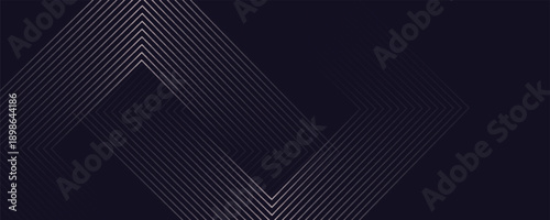 Latar belakang hitam abstrak yang elegan dengan garis geometris emas yang berkilau. Pola garis bulat diagonal emas modern.Templat spanduk horizontal. Cocok untuk sampul, poster, presentasi, wab