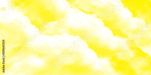 Yellow watercolor vector art bacWatercolour painting soft textured on banner and cover design. Hand drawn illustration for your designBeautiful and lightwet white paper background, kground for cards, 