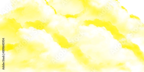 Yellow watercolor vector art bacWatercolour painting soft textured on banner and cover design. Hand drawn illustration for your designBeautiful and lightwet white paper background, kground for cards, 