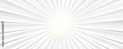 Comic book black and white radial lines background. Manga speed frame. Super hero action. Vector illustration