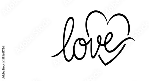 Beautiful hand-drawn heart designs for love and romance concepts