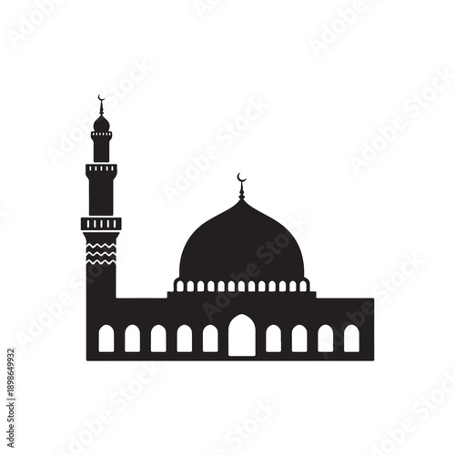 taj mahal vector illustration
