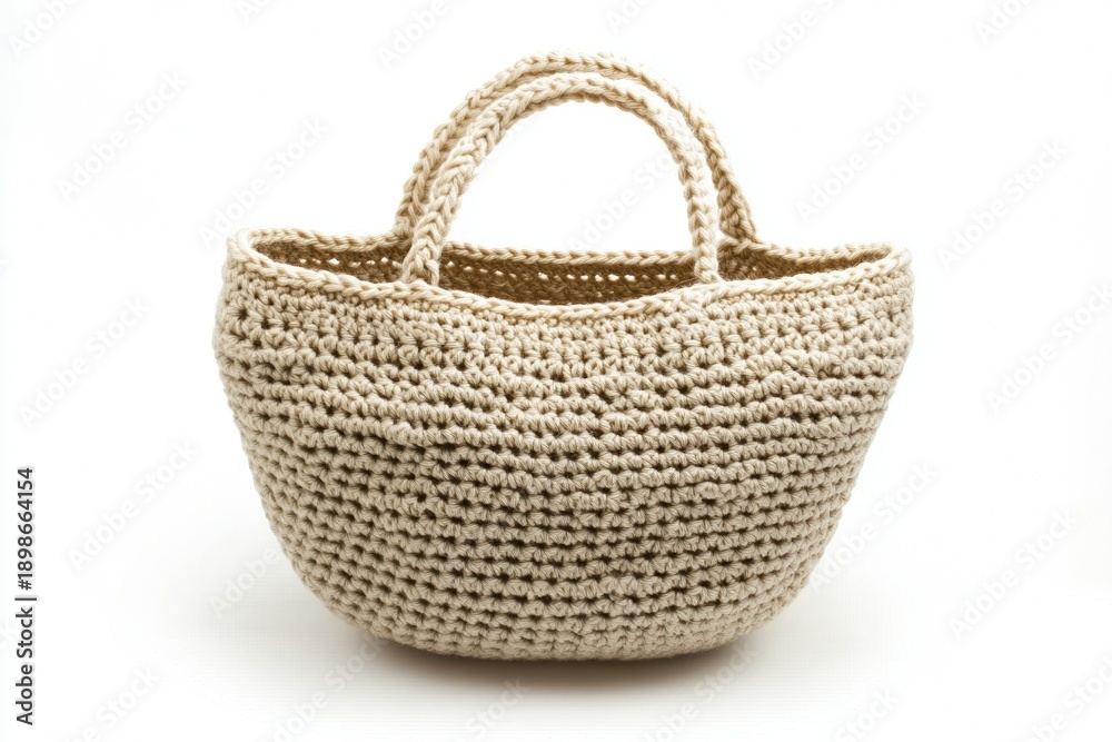 Fototapeta premium Clean handmade yarn accessory for everyday use.
