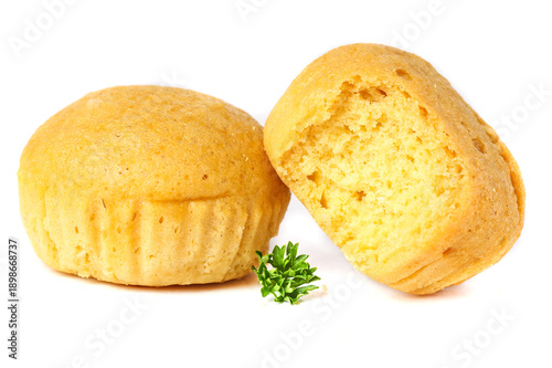 Slika na platnu Hong Kong Cantonese Style Sponge Cakes Traditional Morning Tea Snack
