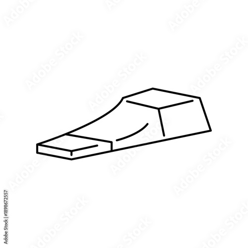 ドアストッパーをイメージしたアイコン