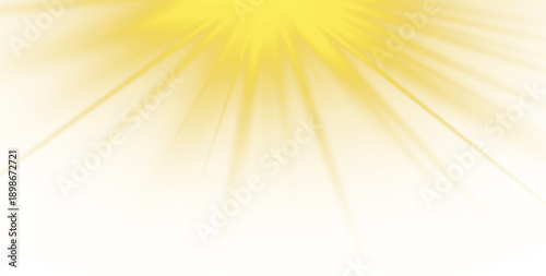 Glowing yellow sunlight illuminates the stage with radiant beams and sparkling rays over an abstract neon background, enhancing magical projection, light effects, and festive spotlight shows.
