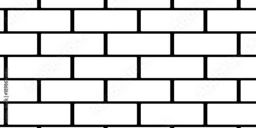 Pavement brick wall seamless mosaic stone concrete wall surface tiles. subway vector block rock white brick wall texture background.