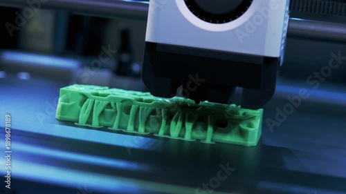 Exploring the Capabilities of a 3D Printer Gimbal During a Live Printing Session in a Tech Workshop