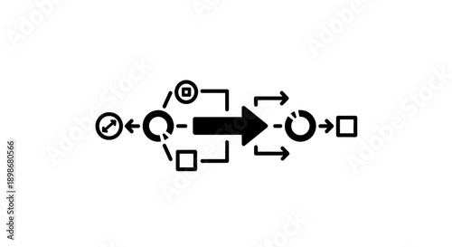 Flowchart depicting a process with decision and looping elements