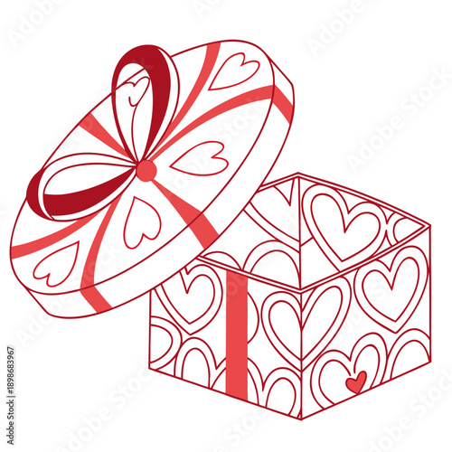 Creative Valentine's gift wrap folds ingeniously form a heart shape, adding a unique touch to presents.