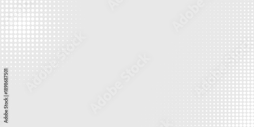 Dot white gray wave light technology texture background. Abstract big data digital concept.