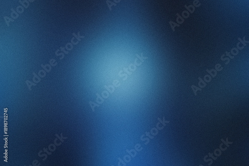 Grainy blue gradient light abstract background texture, slight noise effect