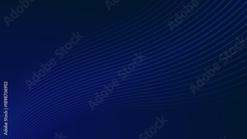 Wavy background with fading lines. Geometric background. Editable stroke