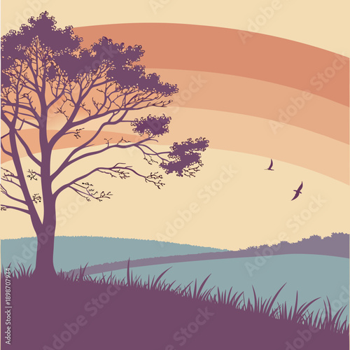 Horizon Composition: Layered Sky Bands for Backgrounds