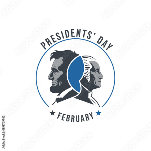 Presidents' Day February: Abraham Lincoln & George Washington Profile Icon