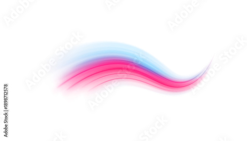 Curved neon ribbons ripple across a dark cityscape. Sparks scatter along twisting trails. Motion blur emphasizes speed and dynamic energy. PNG
