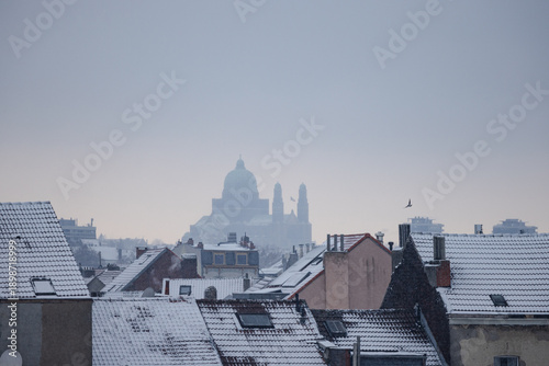 Snowy Brussels