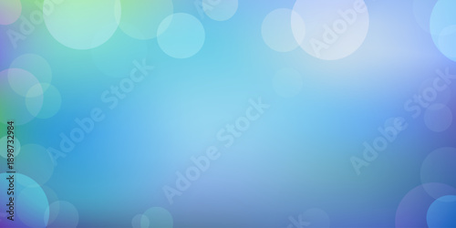 Colorful abstract gradient blur background. Blend shades of blue